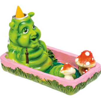 Caterpillar Incense Burner