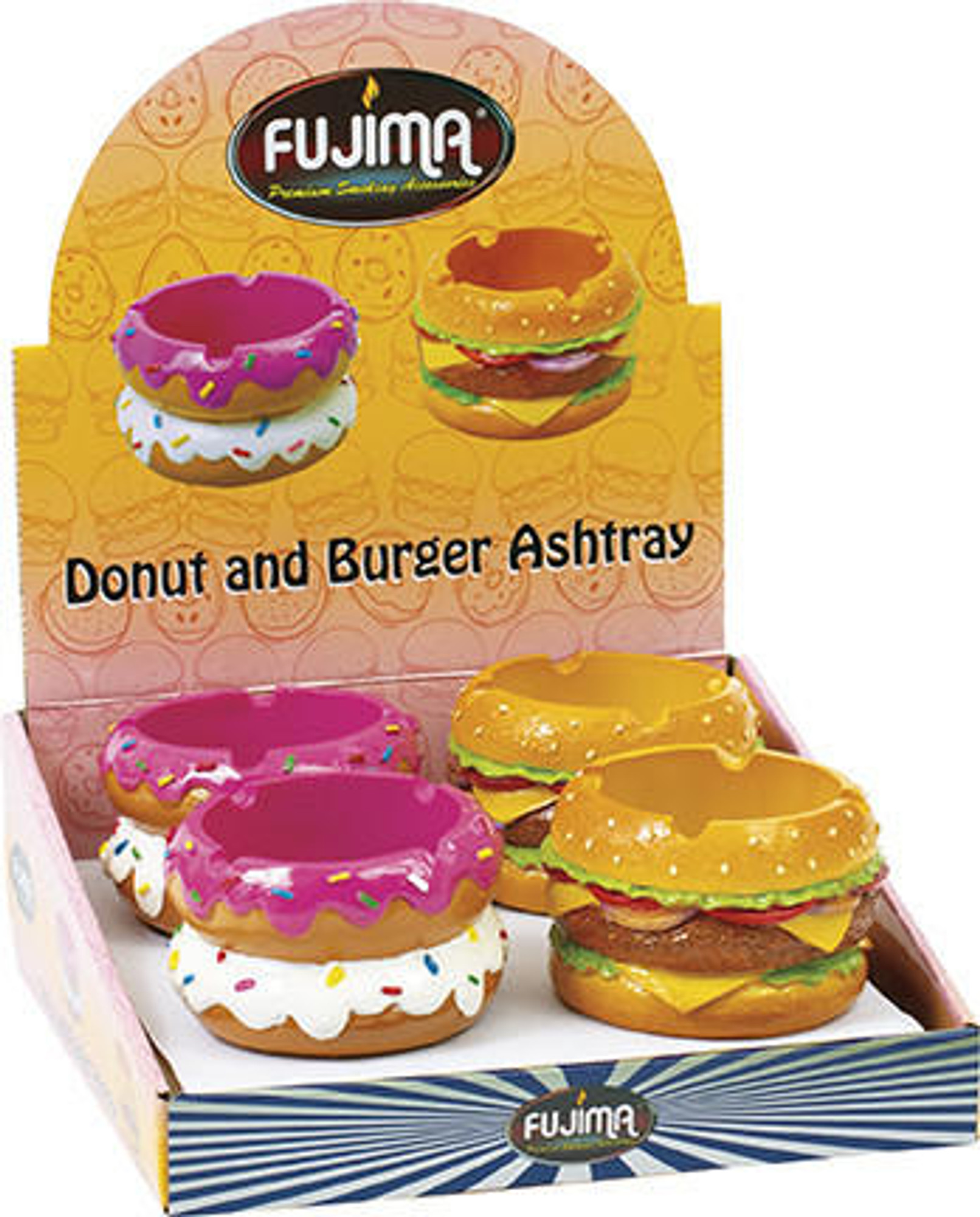 Donut Burger Ashtray